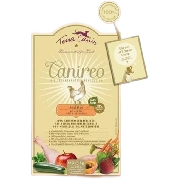 Terra Canis Canireo Al Pollo - Alimento Secco Per Cani Adulti 2,5 Kg-image