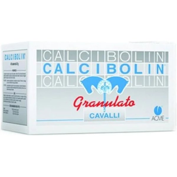 Acme Calcibolin Granulato Cavalli - Integratore Per Cavalli Puledri E Fattrici 40 Bustine Da 25 G-image