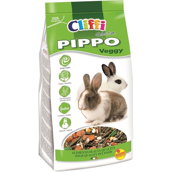 Cliffi Pippo Veggy - Alimento Composto Per Conigli Nani 800 G-image