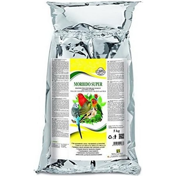 Cliffi Morbido Rosso - Pastoncino Composto Per Canarini Rossi Da Compagnia 5 Kg-image