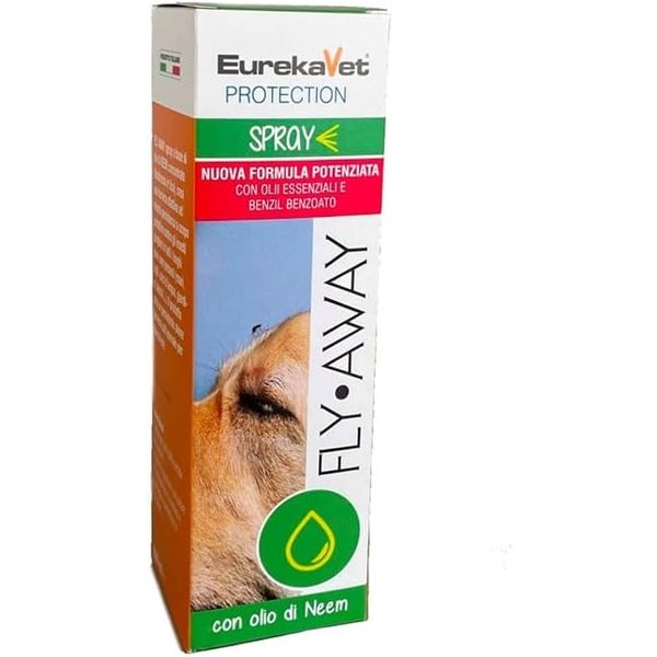 EurekaVet Fly Away - Spray Repellente E Antiparassitario Naturale Per Animali 200 Ml-image