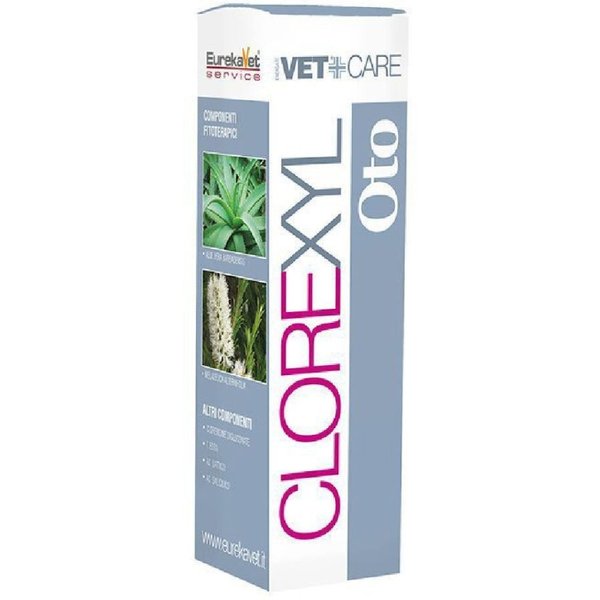 EurekaVet Clorexyl Oto - Soluzione Auricolare Igiene Profonda Con Clorexidina Per Cani Gatti Furetti Conigli 150 Ml-image