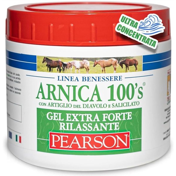 Pearson Arnica 100'S - Gel Extra Forte Rilassante Per Cavalli 500 Ml-image