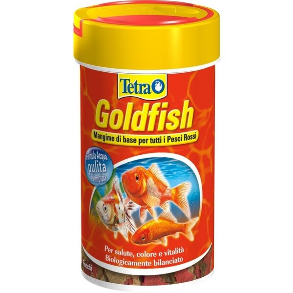 Tetra Goldfish - Alimento In Fiocchi Per Pesci Rossi 100 Ml-image