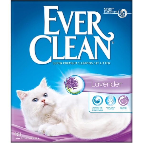 Wonderfood Ever Clean Lavender - Lettiera Per Gatti 10 L-image