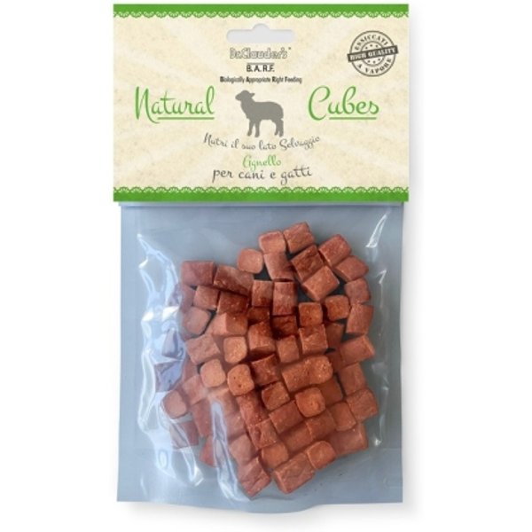 Dr Clauder's Barf Natural Cubes Agnello - Snack Per Cani E Gatti 100 Gr-image