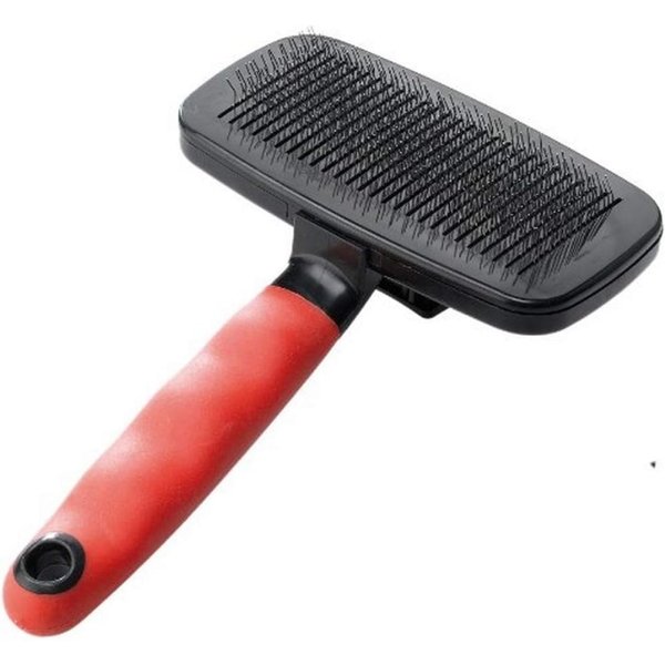 Ferplast GRO 5956 - Cardatore Professionale Con Pulsante Per Sottomanto Cani Pelo Medio Lungo-image