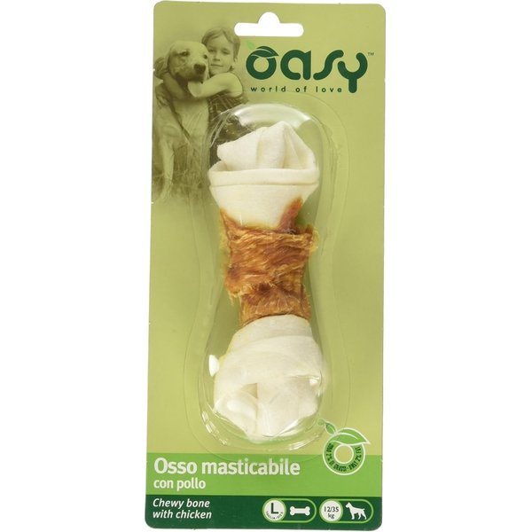 Oasy Osso Masticabile Con Pollo - Masticativo Per Cani Taglia L 67 Gr-image
