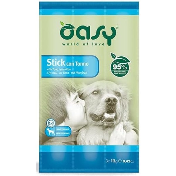 Oasy Stick Con Tonno - Snack Per Cani 3 X 12 Gr-image
