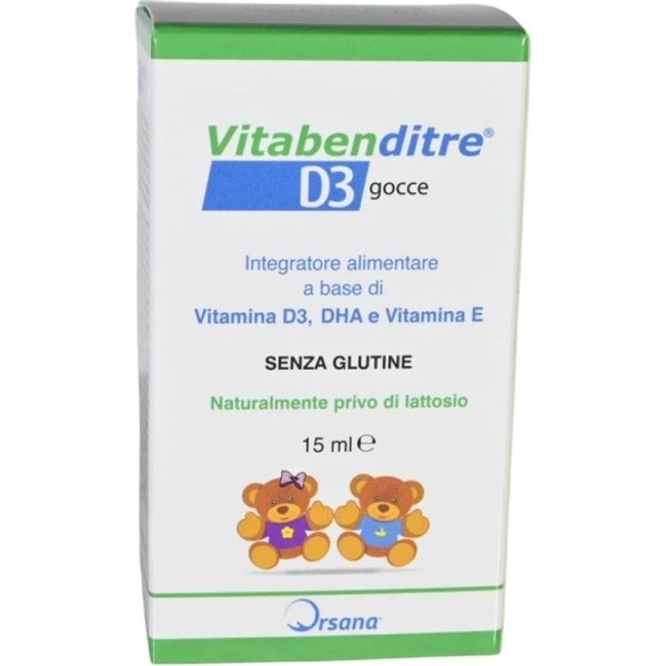 Vitaben D3 15 ml - integratore alimentare polivitaminico-image
