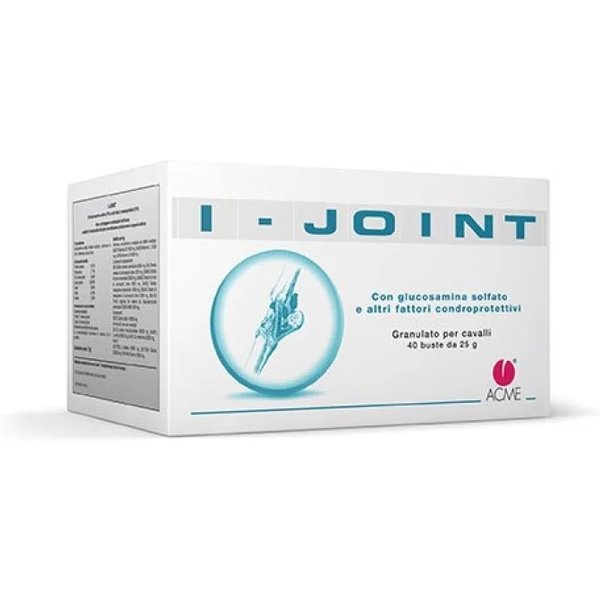 Acme I-Joint - Mangime Complementare Per La Funzionalità Articolare Di Cavalli E Puledri 40 Buste Da 25 Gr-image