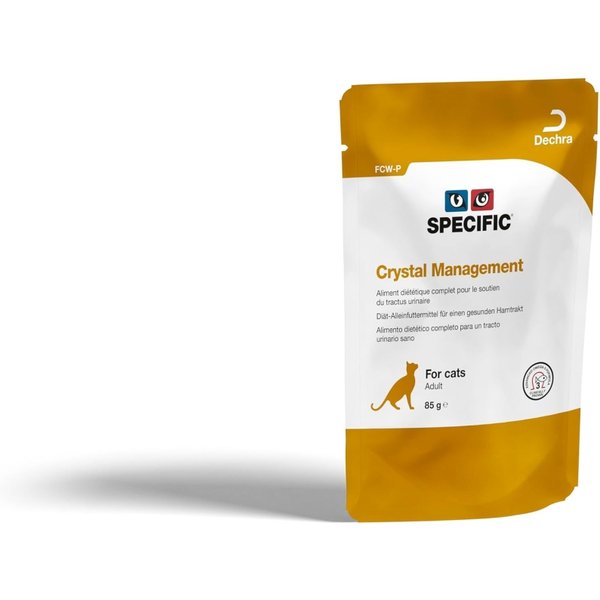 Dechra Specific Crystal Management - Alimento Completo Per Gatti Adulti P Con Problemi Urinari 85 Gr-image
