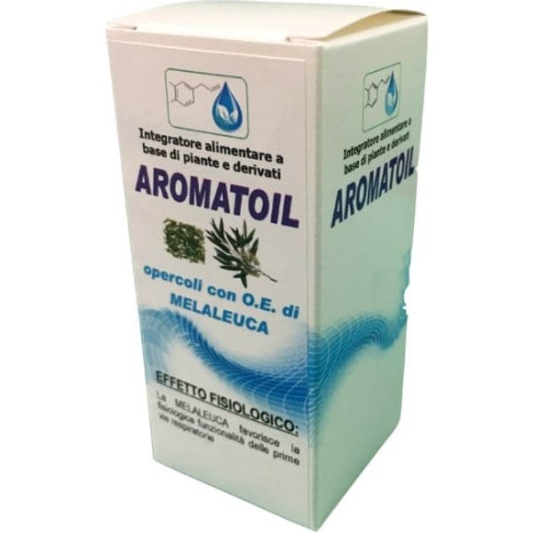 Aromatoil Melaleuca 50 Opercoli - Integratore Per Le Vie Respiratorie E La Gola-image