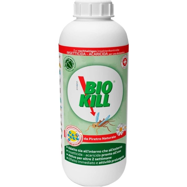 Enpro Biokill - Insetticida Acaricida Piretro Naturale 1 Lt-image