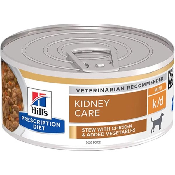 Hill's Prescription Diet K-D Spezzatino Pollo E Verdure - Mangime Umido Per Cani Con Problemi Cani Renali 156 Gr-image