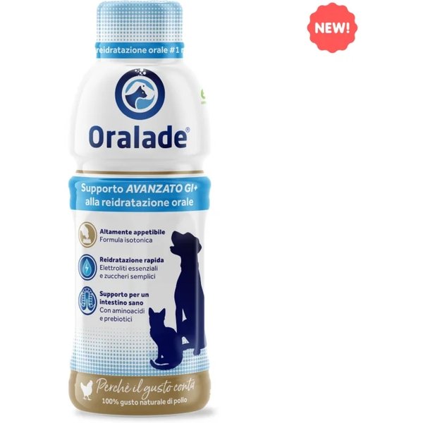 Macahl Animal Health Oralade Advanced GI + Pollo - Supporto Per La Reidratazione Di Cani E Gatti 500 Ml-image