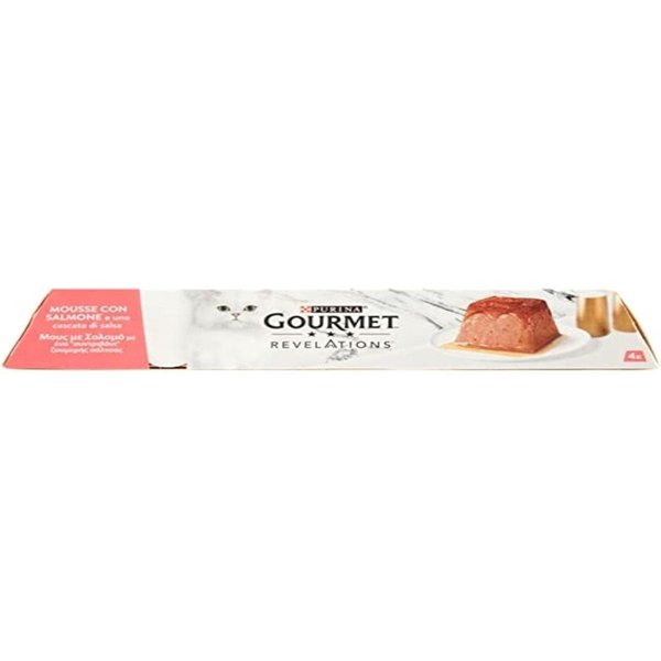Purina Gourmet Revelations Mousse Salmone - Alimento Completo Per Gatti Adulti 57 Gr-image