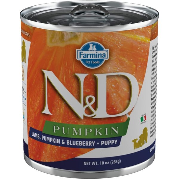 Farmina N&D Pumpkin Puppy Agnello, Zucca E Mirtillo - Alimento Completo Per Cani Cuccioli 285 Gr-image