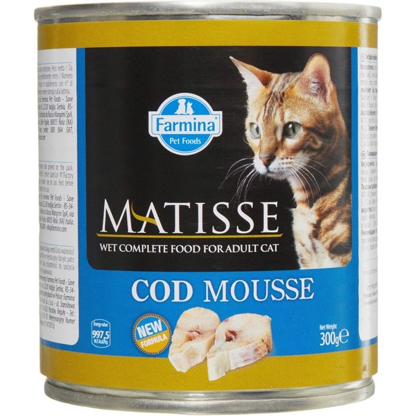 Farmina Matisse Cod Mousse Merluzzo - Alimento Completo Per Gatti Adulti 300 Gr-image