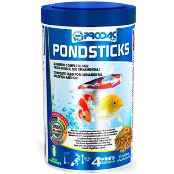 Prodac Pondsticks - Alimento Completo Per Pesci Rossi E Ornamentali 150 Gr-image