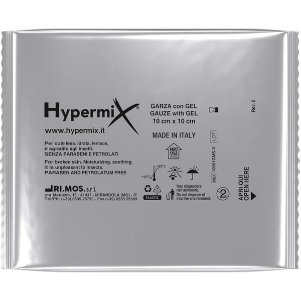 Ri.Mos Srl Hypermix - 1 Garza Cicatrizzante Per Cute Lesa 10X10 Cm-image