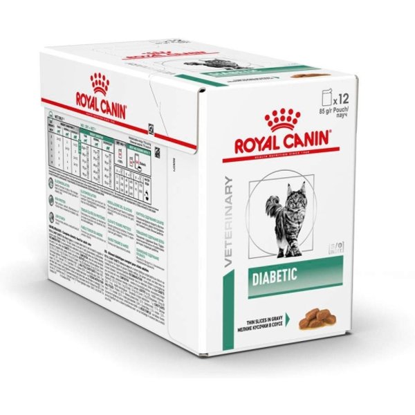 Royal Canin Diabetic - Alimento Dietetico Per Gatti Diabetici 12X85 Gr-image