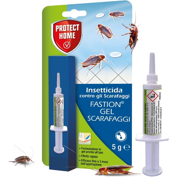 Sbm Life Science Fastion Gel Scarafaggi - Insetticida Per Eliminazione Rapida Di Colonie 5 G-image