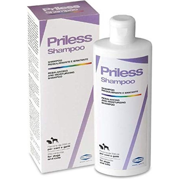 Slais Priless - Shampoo Per Cani E Gatti Detersione Delicata Equilibrante Lenitivo 250 Ml-image