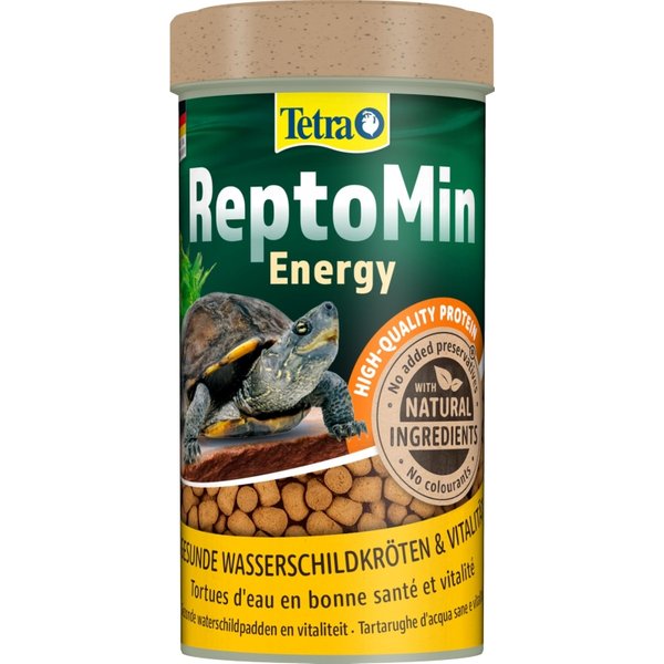 Tetra Reptomin Energy Krill E Gamberetti - Mangime Complementare Per Tartarughe D'acqua 250 Ml-image