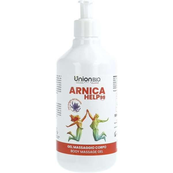 Union Bio Arnica Help99 - Gel Corpo Rinfrescante Lenitivo Con Arnica E Artiglio Del Diavolo 500 Ml-image