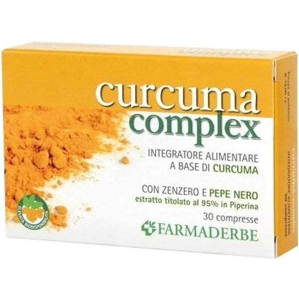Curcuma Complex 30 Compresse - Integratore-image