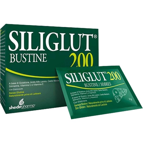 Siliglut 200 - Integratore Per Il Fegato 20 Bustine-image
