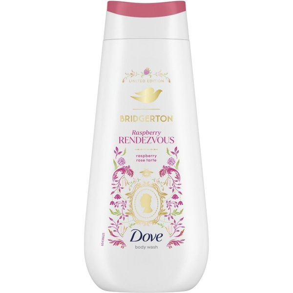 Dove Bridgerton Raspberry Rendezvous - Docciaschiuma Idratante Lampone E Vaniglia 225 Ml-image