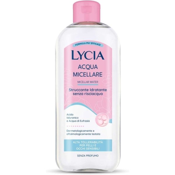 Lycia Acqua Micellare - Struccante Idratante Senza Risciacquo Pelli Sensibili 400 Ml-image
