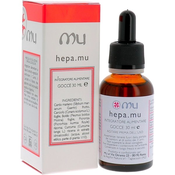 Hepa Mu Gocce 30 Ml - Integratore Per Il Fegato-image