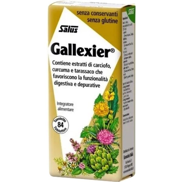 Gallexier 84 Tavolette - Integratore Per La Funzione Epatica-image