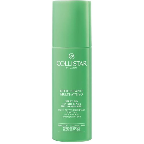 Collistar Collistar Deodorante Multi-Attivo - Spray 24H Al Latte Di Aloe Per Pelli Ipersensibili 100 Ml-image