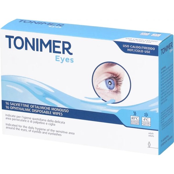 Tonimer Eyes - 16 Salviettine Oftalmiche Monouso-image