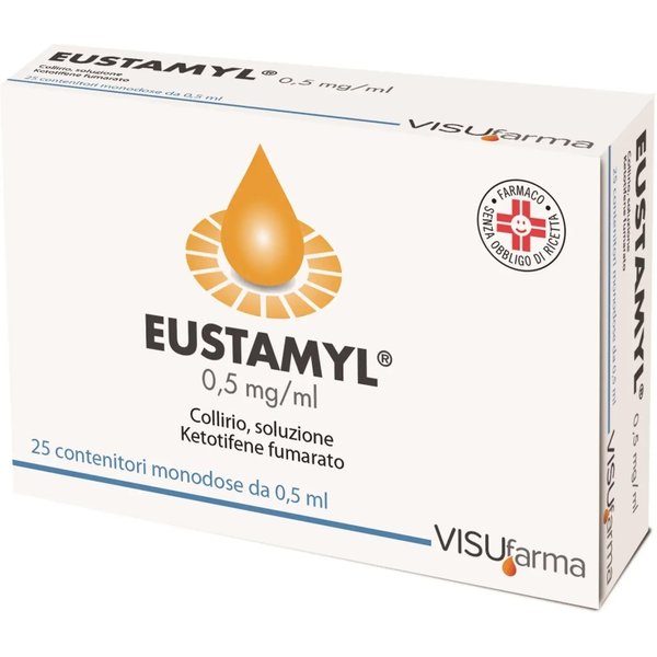 Eustamyl - Collirio Antistaminico 25 Flaconcini Monodose Da 0,5 Ml-image