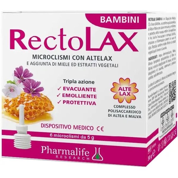 Rectolax Bambini - 6 Microclismi Con Altelax-image