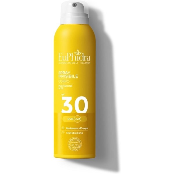Euphidra Crema Solare 30 SPF Spray Solare Invisibile Protezione Alta 200 Ml-image