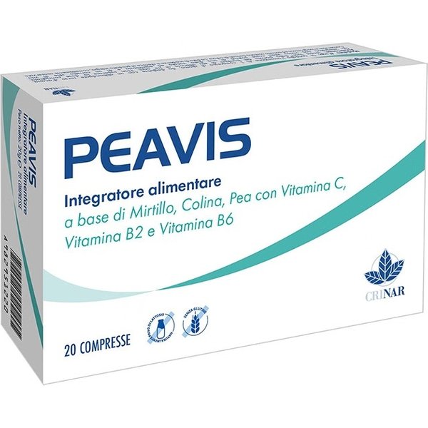 Peavis 20 Compresse - Integratore Per La Vista E Antiossidante-image