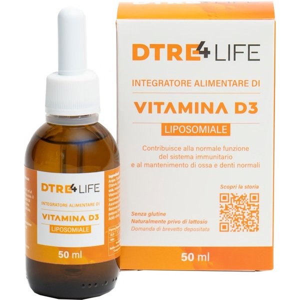 Dtre4Life Gocce 50 Ml - Integratore Per Le Ossa, I Denti E L'immunità-image