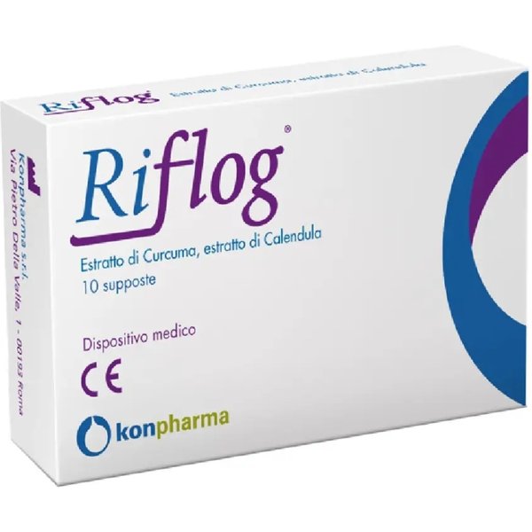 Riflog CM - 10 Supposte Lenitive Ed Antinfiammatorie-image