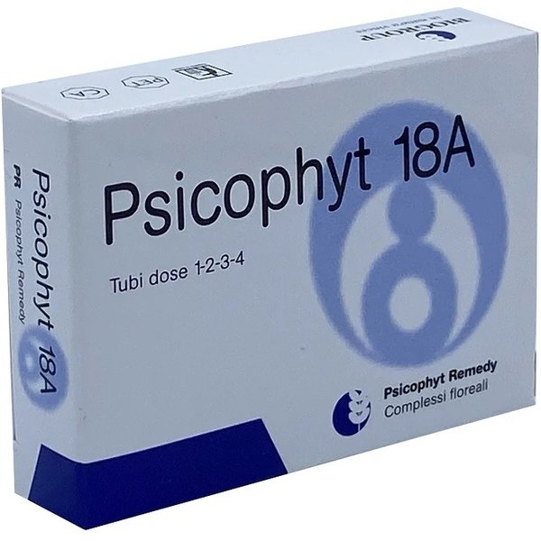 Psicophyt Remedy 18A - Integratore Per Il Riequilibrio Psicofisico 4 Tubi 1,2 G-image