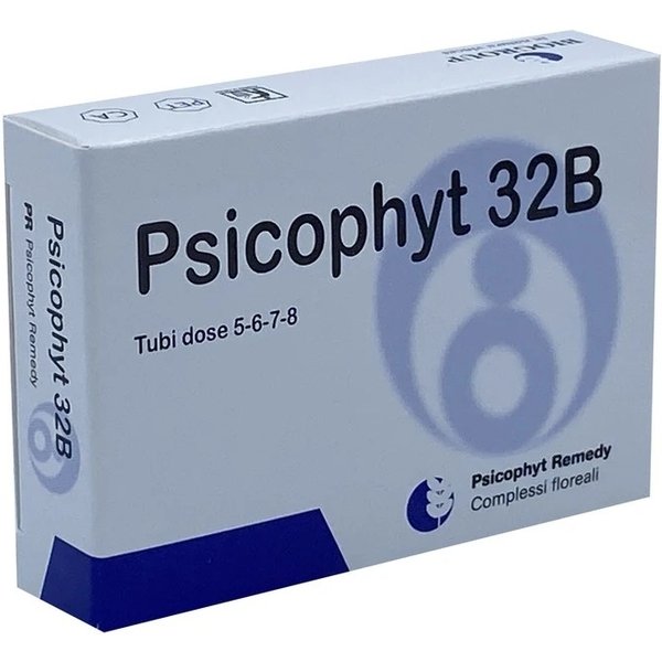 Psicophyt Remedy 32B - Integratore Per Lo Stress Psicofisico 4 Tubi 1,2 G-image