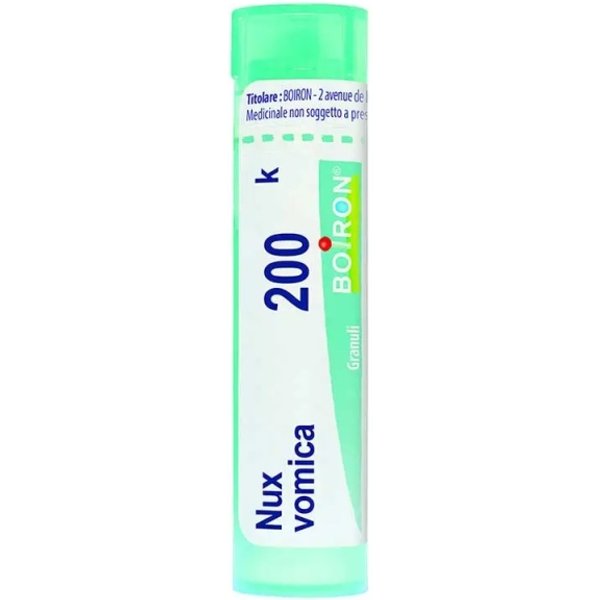 Boiron Nux Vomica 200 K - Rimedio Omeopatico Granuli Multidose 4 Gr-image