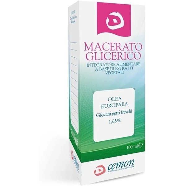 Cemon Olea Europea Getti Macerato Glicerico 100 Ml - Integratore A Base Di Olivo-image