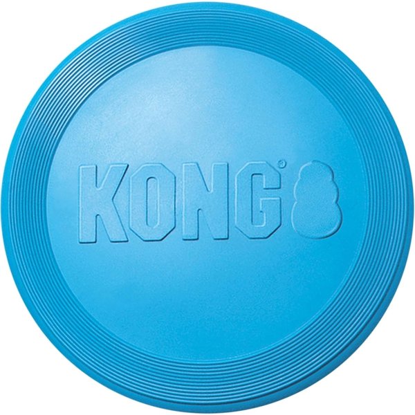 Kong Puppy Flyer - Disco Volante Per Cuccioli In Gomma Naturale Blu-image