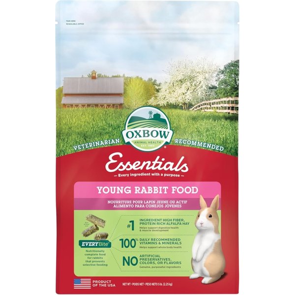 Oxbow Young Rabbit - Mangime Completo Per Conigli Giovani 2,27 Kg-image